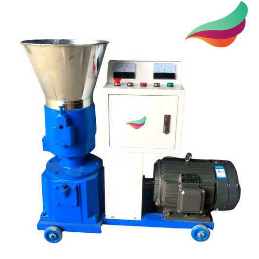 Machine à pellets 7,5kw - 2 rouleaux 200mm