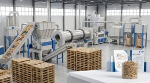 pellets de palettes recyclées