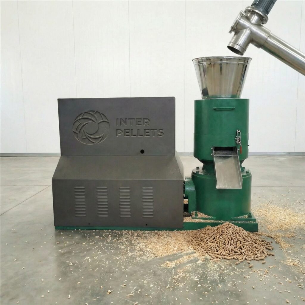 Presse pellets 30KW IPPG electrique